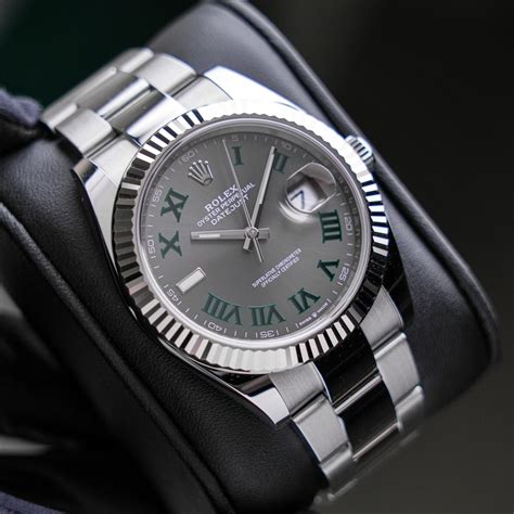 rolex datejust 41 wimbledon oyster|rolex datejust 41 retail price.